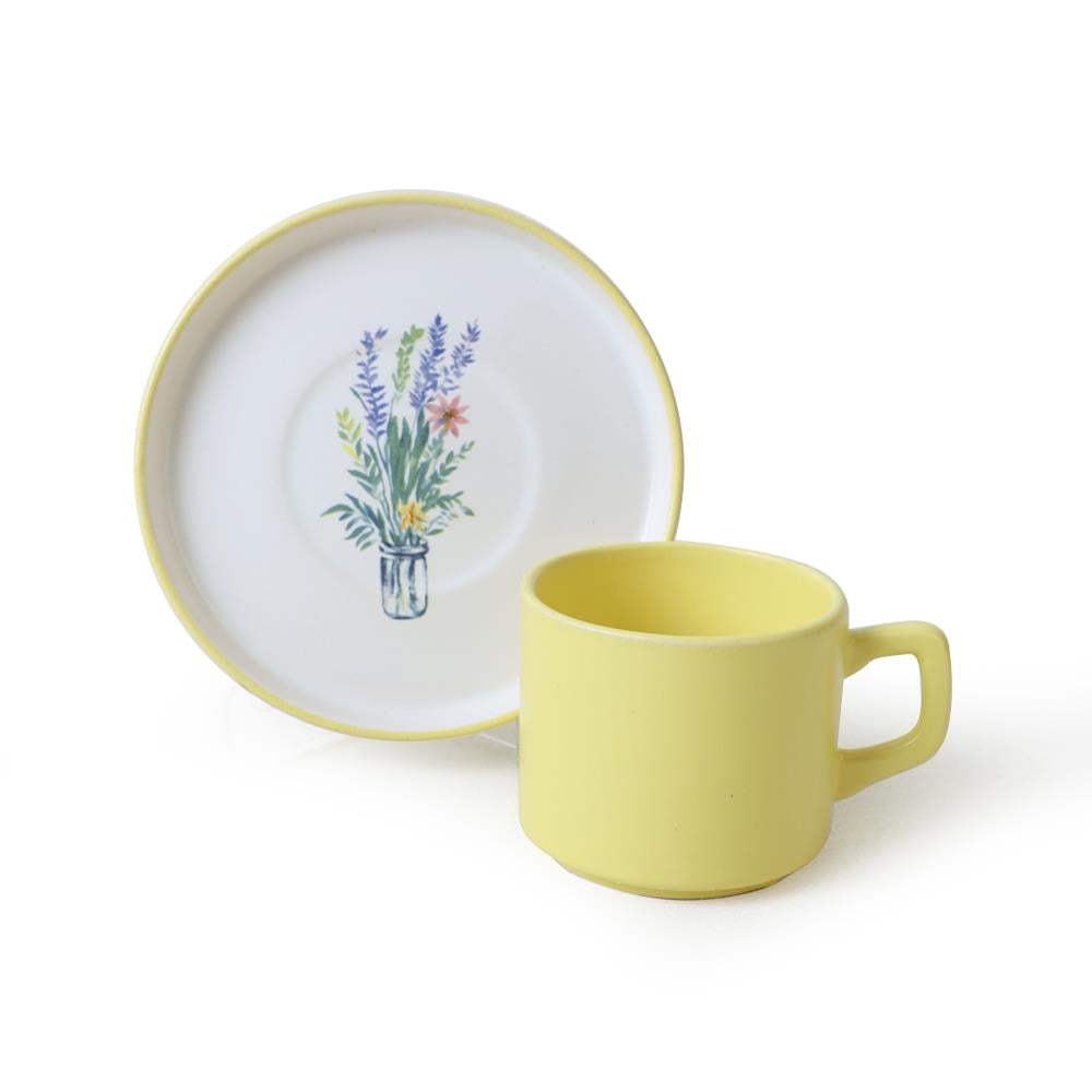 Keraart Elegant Blossoms Stackable Çay Takımı 12 Parça 6 Kişilik 21788-93