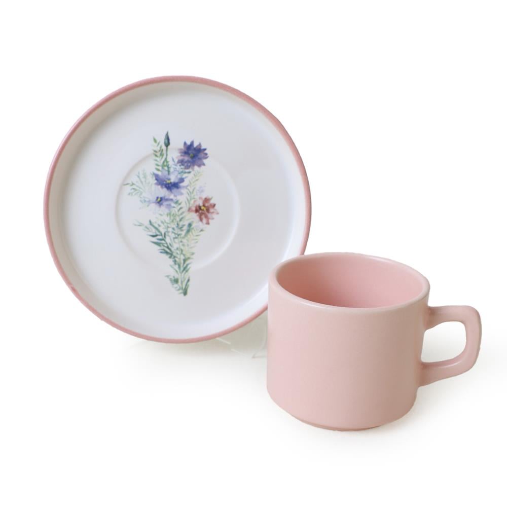 Keraart Elegant Blossoms Stackable Çay Takımı 12 Parça 6 Kişilik 21788-93