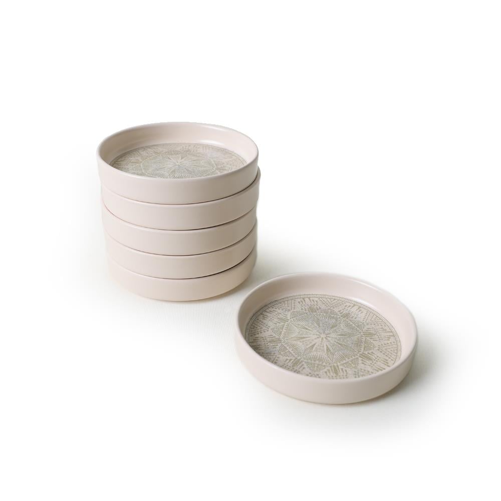 Keraart Groundlace Stackable Çerezlik / Sosluk 14 Cm 6 Adet 21501