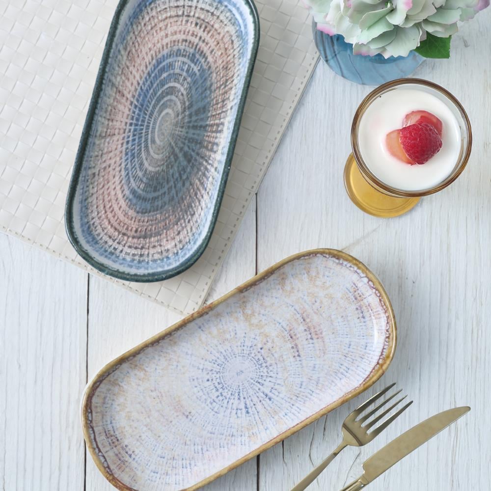 Keraart Hydra Noyan Kayık Tabak 26 Cm 2 Adet 21279-87