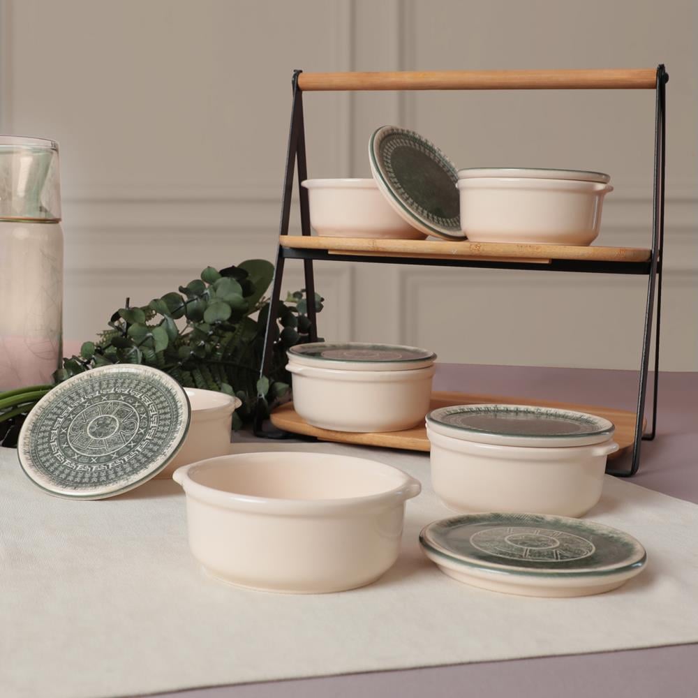 Keraart Maya Kahvaltılık 10 Cm 6 Adet 20788-90