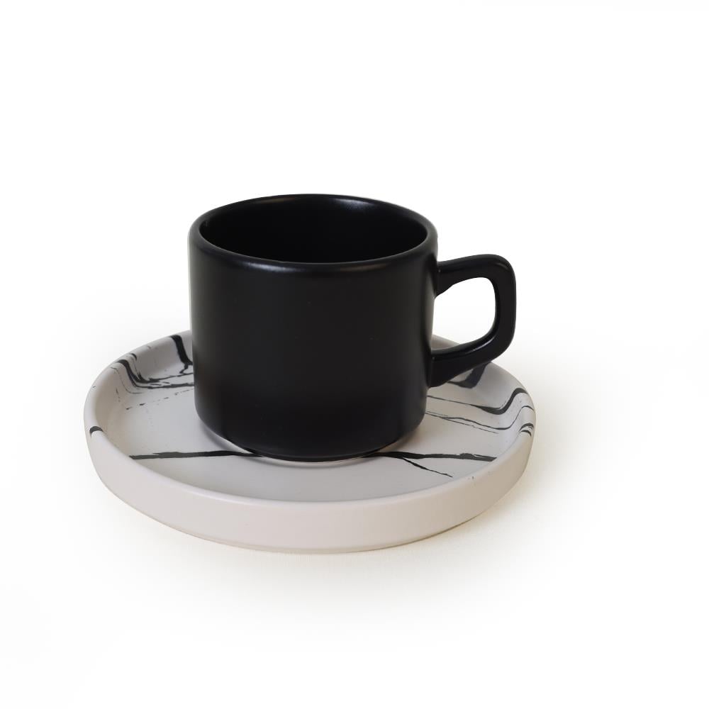 Keraart Mermer Stackable Çay Takımı 12 Parça 6 Kişilik 17951