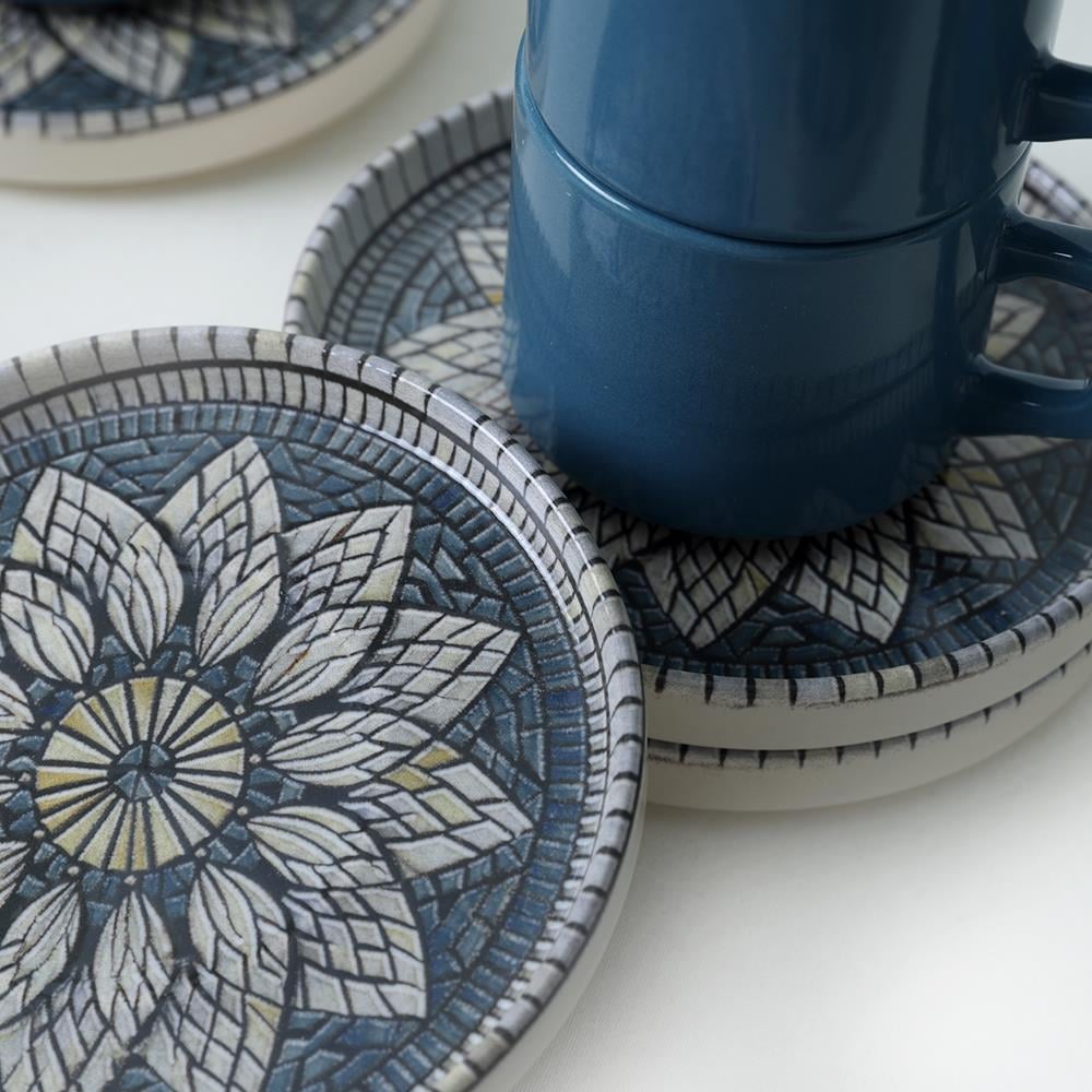 Keraart Mosaic Marvels Stackable Çay Takımı 12 Parça 6 Kişilik 21619
