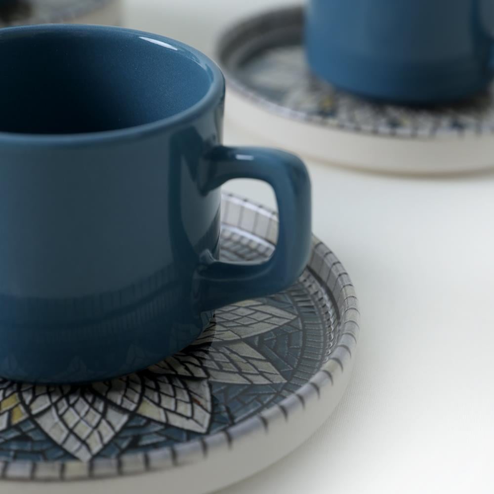 Keraart Mosaic Marvels Stackable Çay Takımı 12 Parça 6 Kişilik 21619