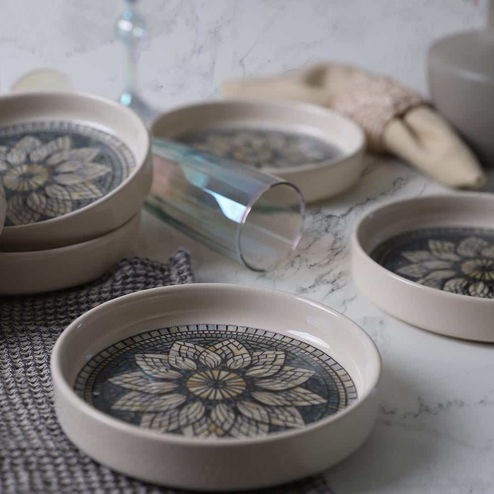 Keraart Mosaic Marvels Stackable Çerezlik / Sosluk 14 Cm 6 Adet 21619