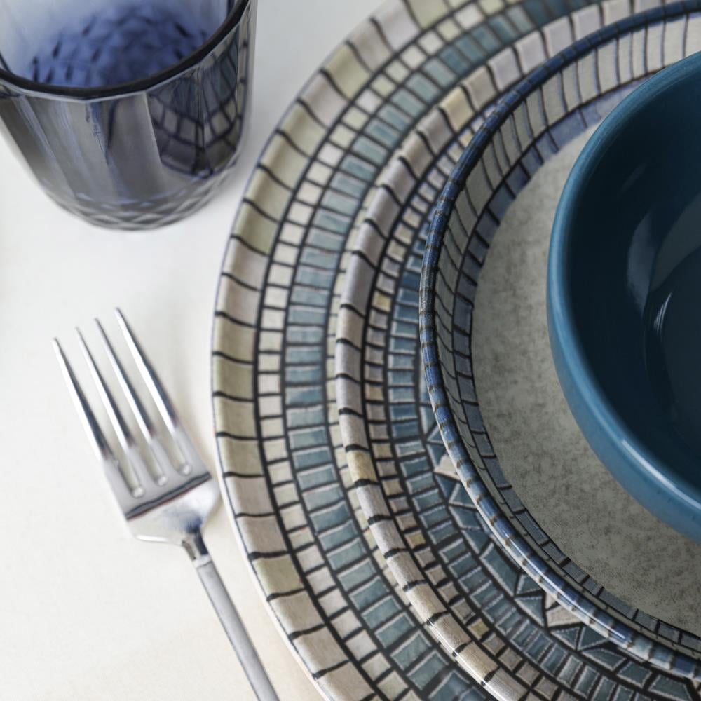 Keraart Mosaic Marvels Yemek Takımı 24 Parça 6 Kişilik 21619-20-21