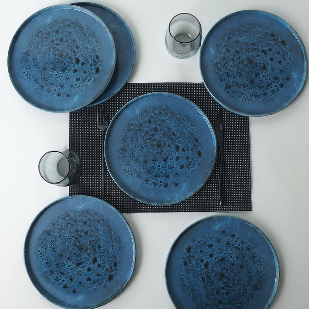 Keraart Ocean Vista Stackable Servis Tabağı 27 Cm 6 Adet 21777