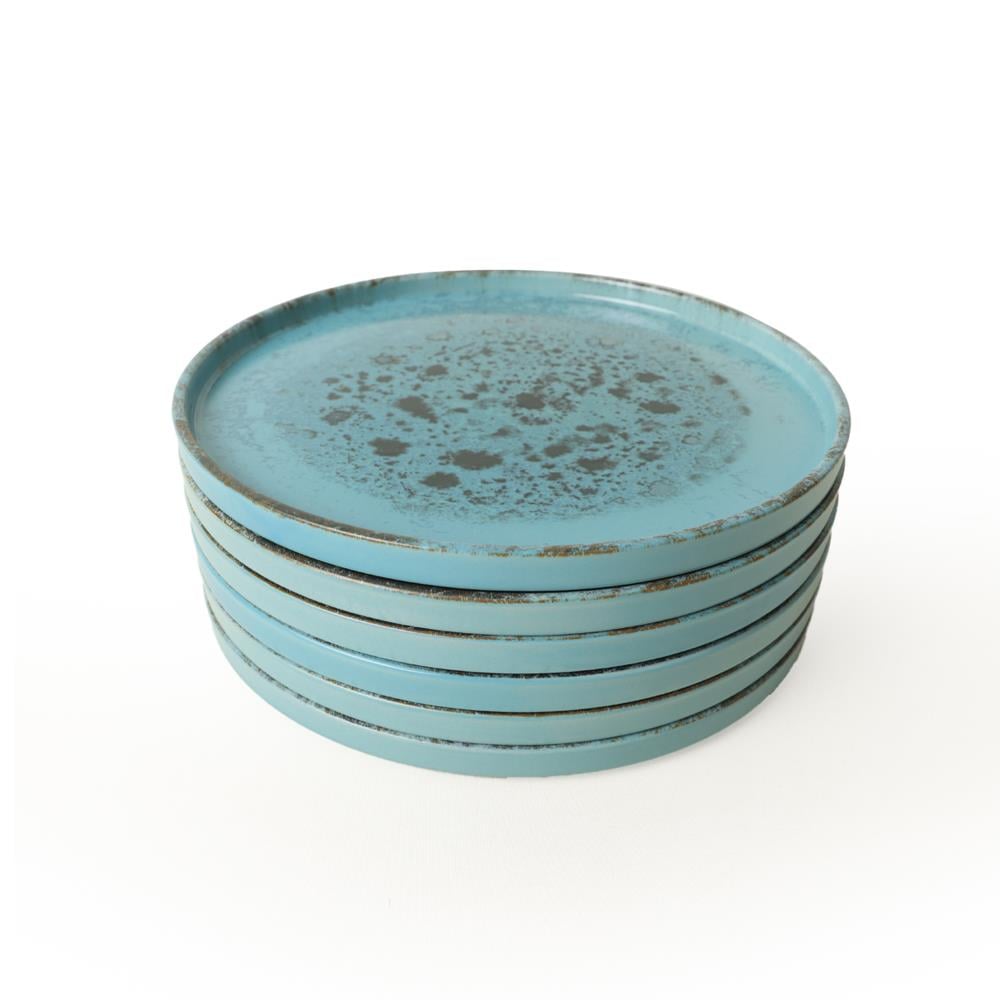 Keraart Okyanus Esintisi Stackable Servis Tabağı 27 Cm 6 Adet 21718