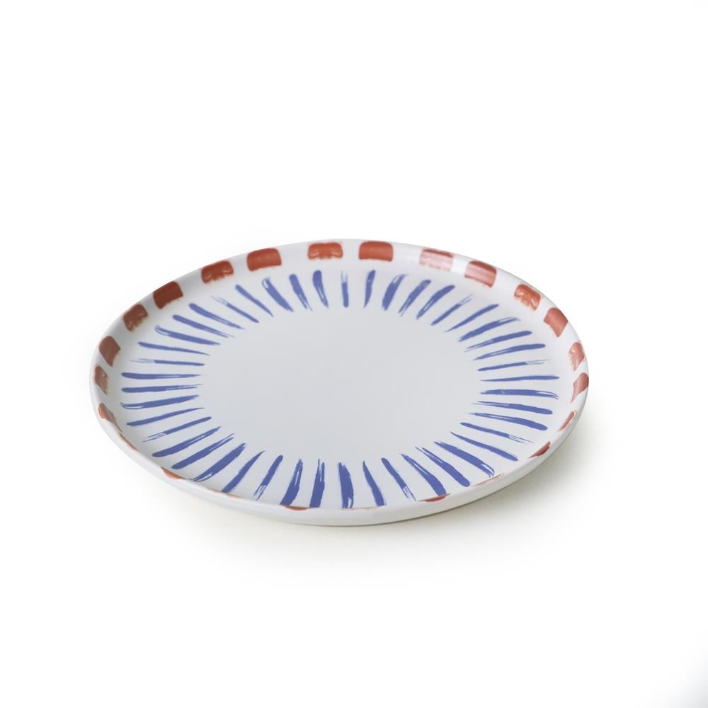 Keraart Red Line Pasta Tabağı 22 Cm 6 Adet 21606