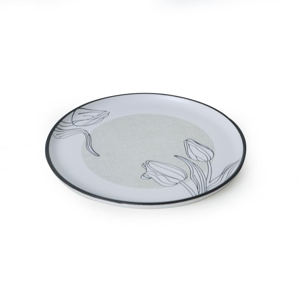 Keraart Shade Flowers Nordic Pasta Tabağı 22 Cm 6 Adet 21848