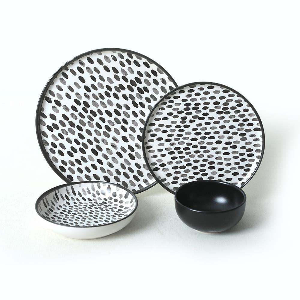 Keraart Shadow Nordic Yemek Takımı 24 Parça 6 Kişilik 21434