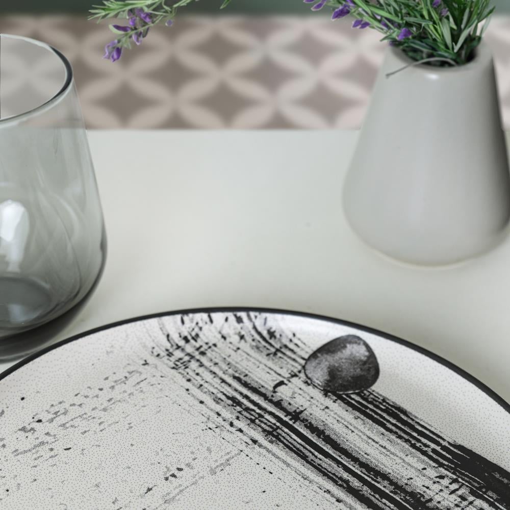 Keraart Shadowy Nordic Pasta Tabağı 22 Cm 6 Adet 21783