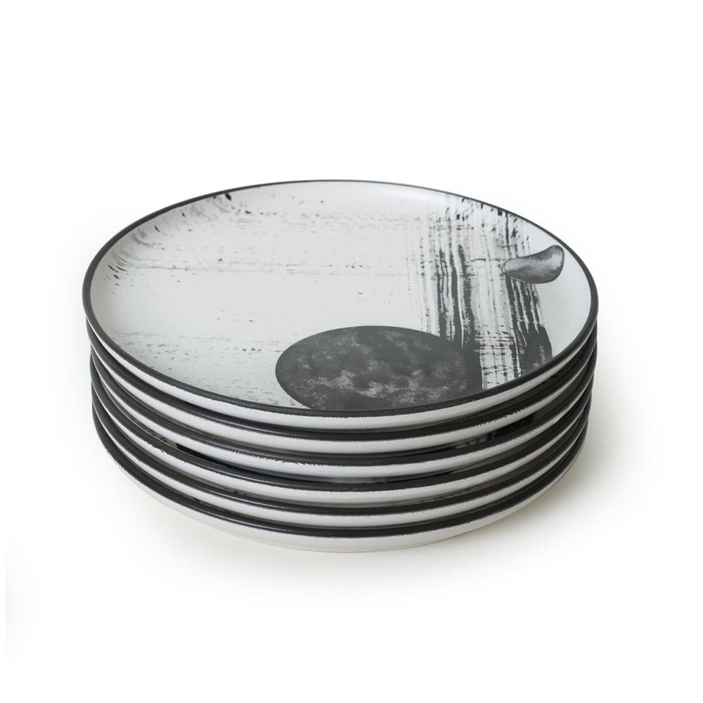 Keraart Shadowy Nordic Pasta Tabağı 22 Cm 6 Adet 21783