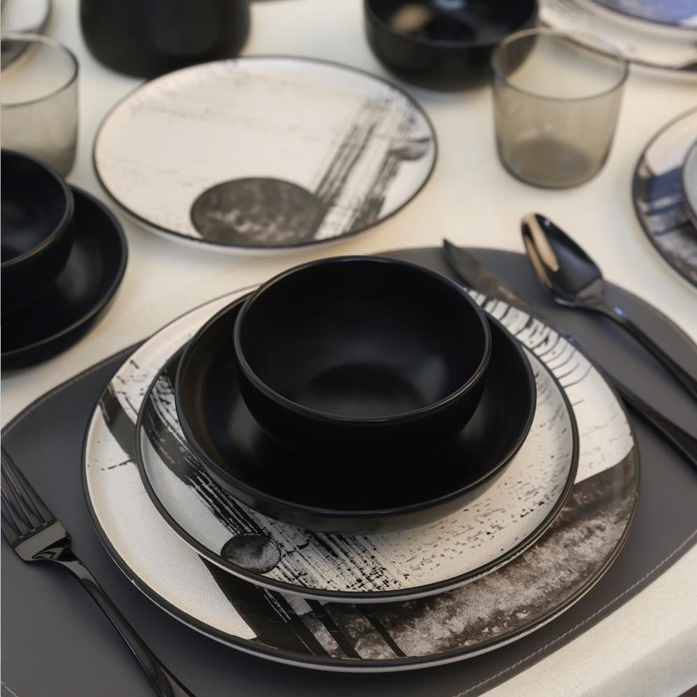Keraart Shadowy Yemek Takımı 24 Parça 6 Kişilik 21783-84
