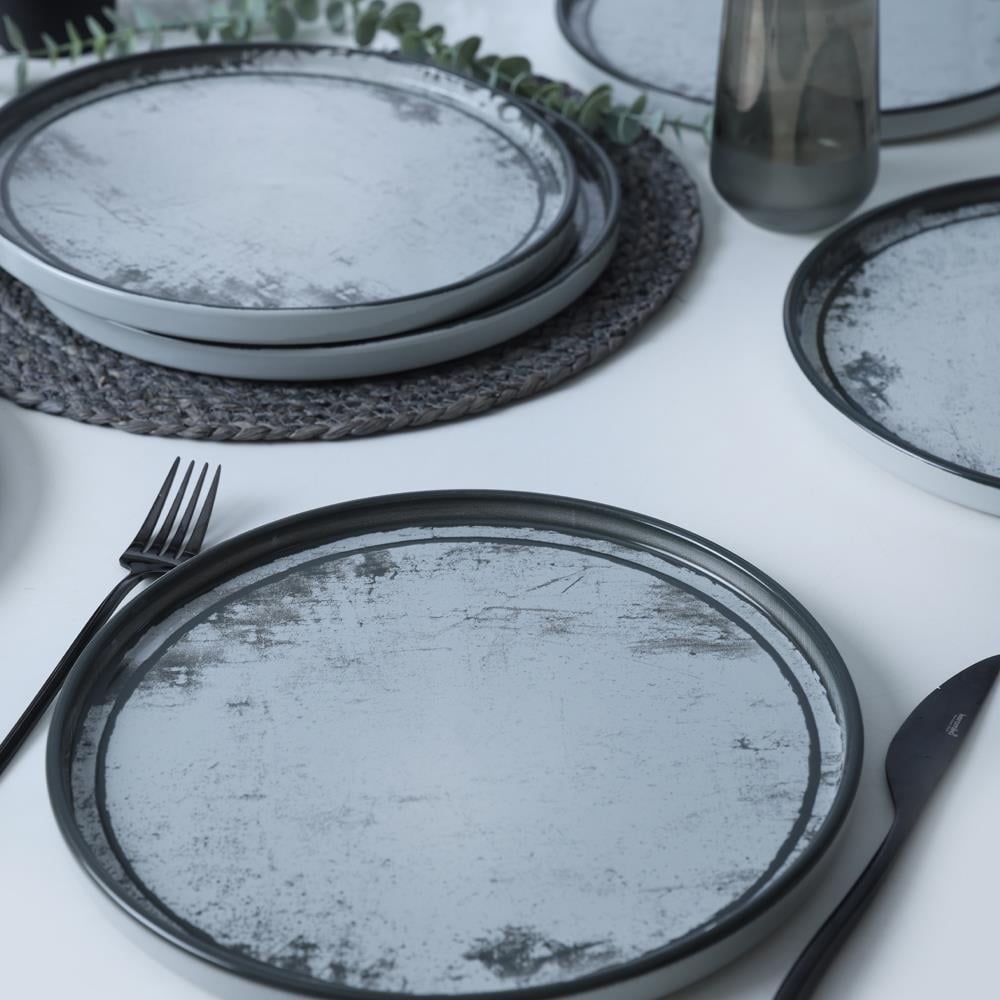 Keraart Vintage Mist Stackable Servis Tabağı 27 Cm 6 Adet 21778