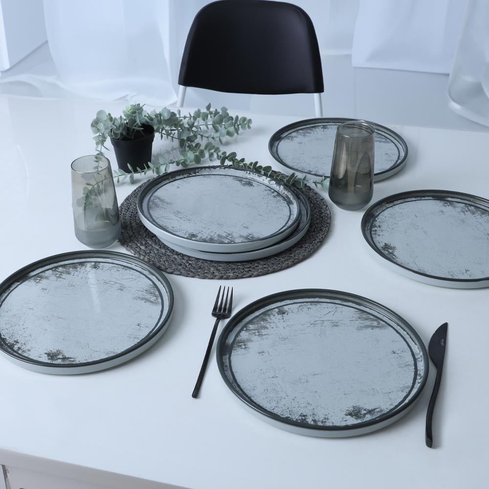 Keraart Vintage Mist Stackable Servis Tabağı 27 Cm 6 Adet 21778