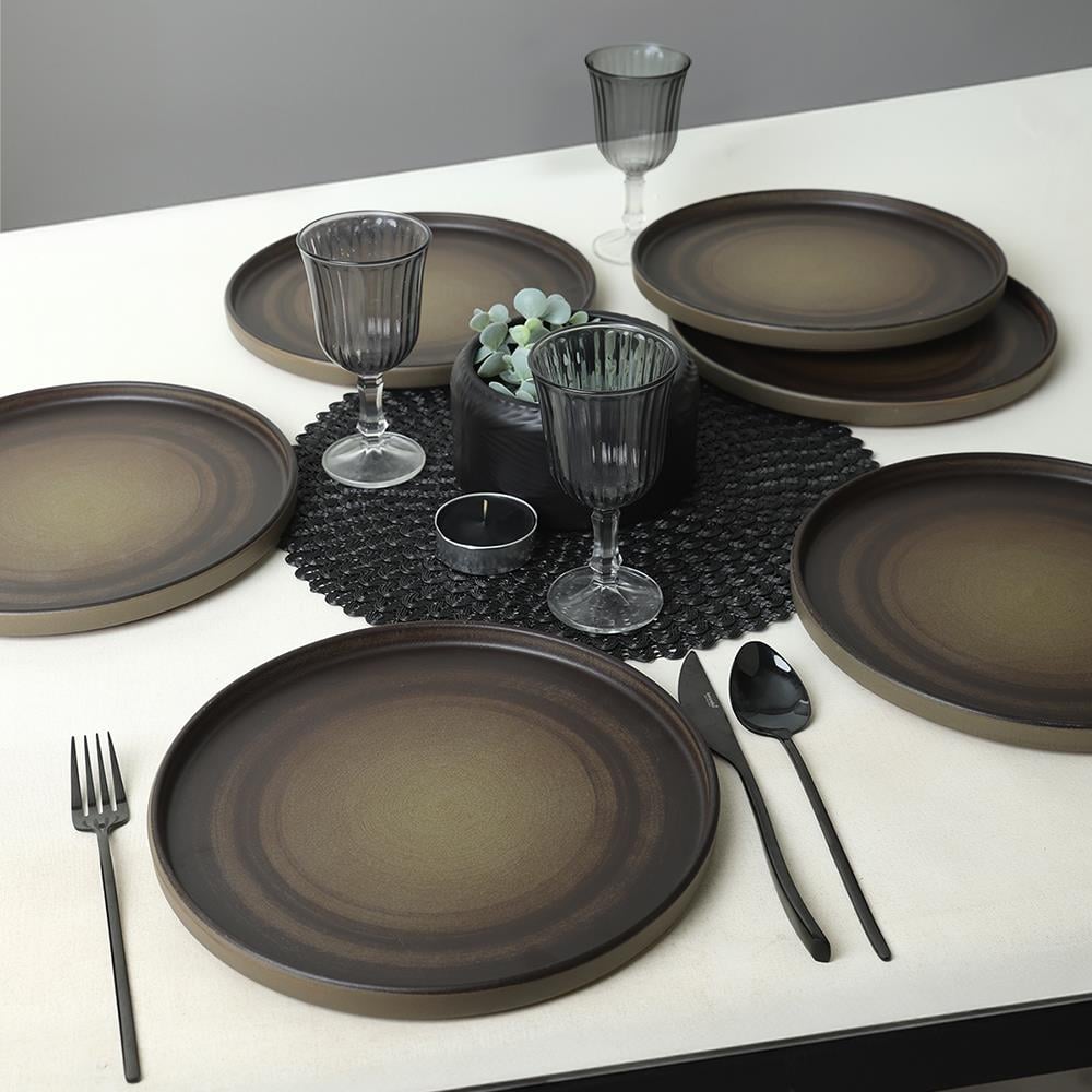 Keraart Vintage Stackable Servis Tabağı 27 Cm 6 Adet 21781