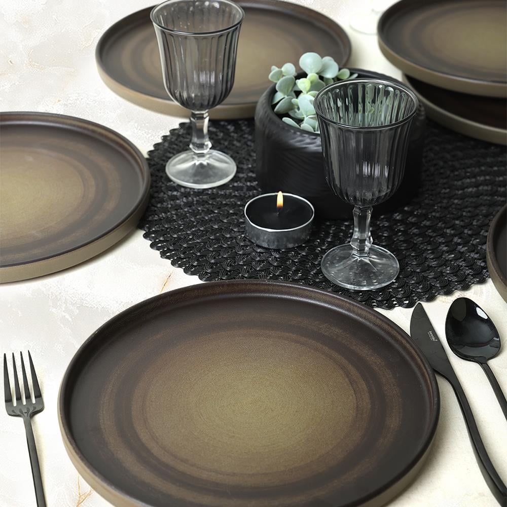 Keraart Vintage Stackable Servis Tabağı 27 Cm 6 Adet 21781
