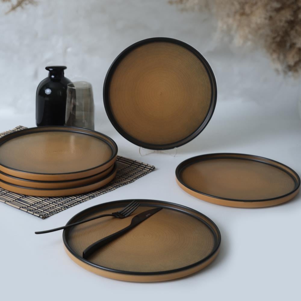 Keraart Vintage Stackable Servis Tabağı 27 Cm 6 Adet 21782