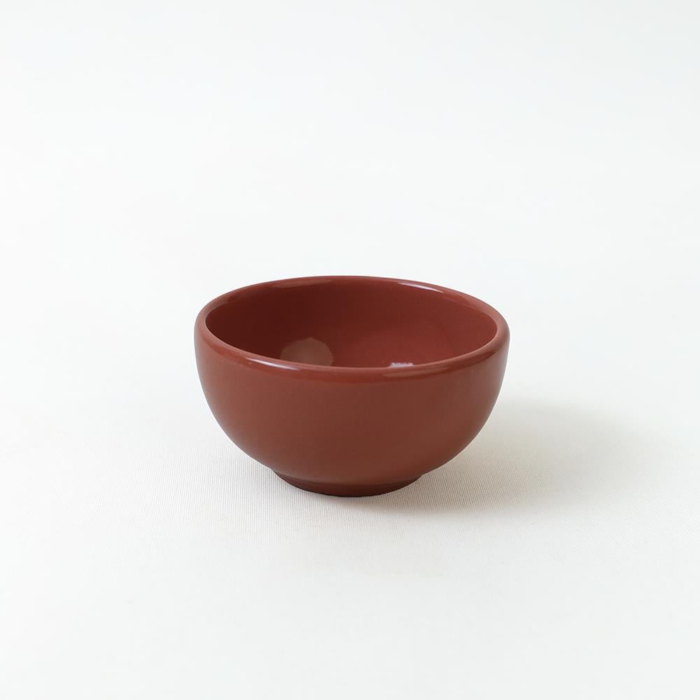 Kızıl Kahve Bulut Mini Çerezlik / Sosluk 8 Cm 6 Adet 607