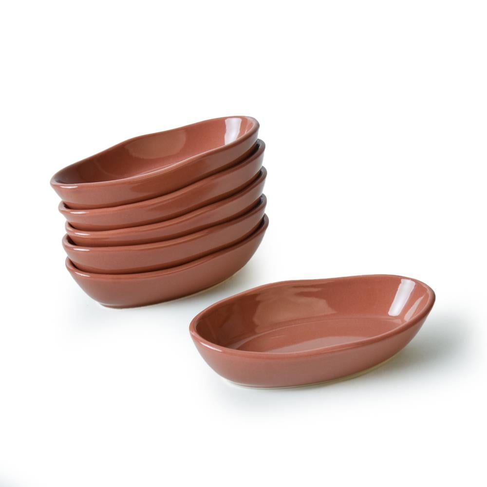 Kızıl Kahve Deniz Çerezlik 14 Cm 6 Adet 607