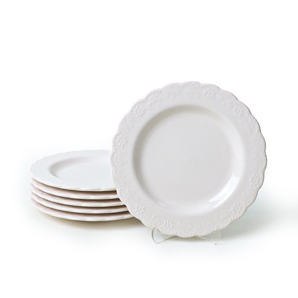 Krem Tango Pasta Tabağı 21 Cm 6 Adet 030
