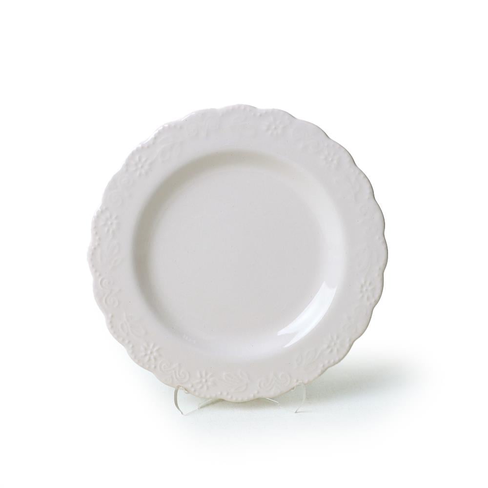 Krem Tango Pasta Tabağı 21 Cm 6 Adet 030