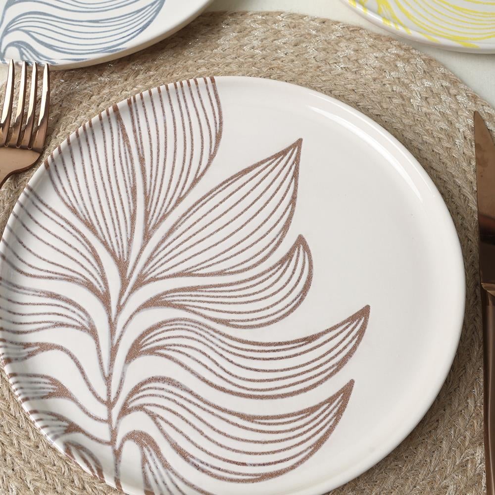 Leaf Harmony Nordıc Pasta Tabağı 22 Cm 4 Adet / 22974-77