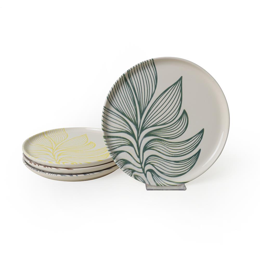 Leaf Harmony Nordıc Pasta Tabağı 22 Cm 4 Adet / 22974-77