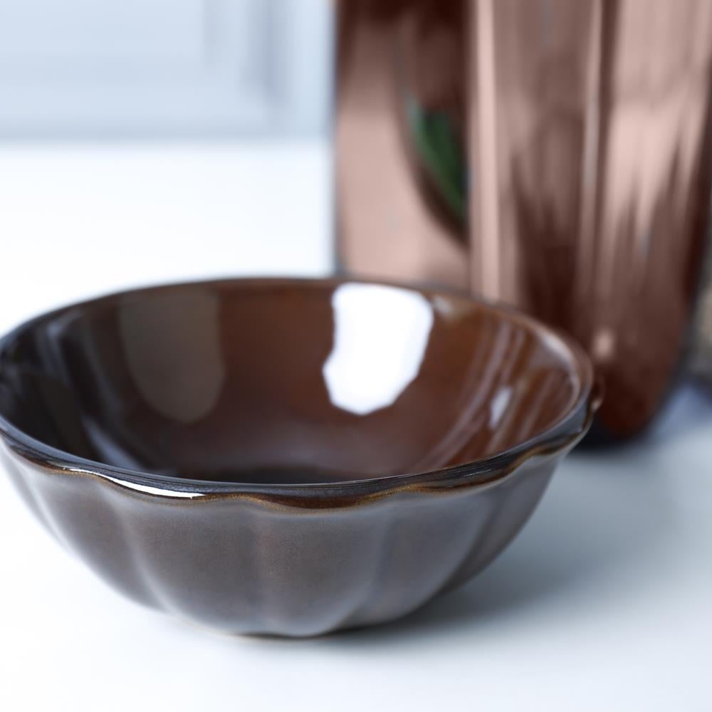Luster Kahverengi Sirius Kase 14 Cm 6 Adet Q22