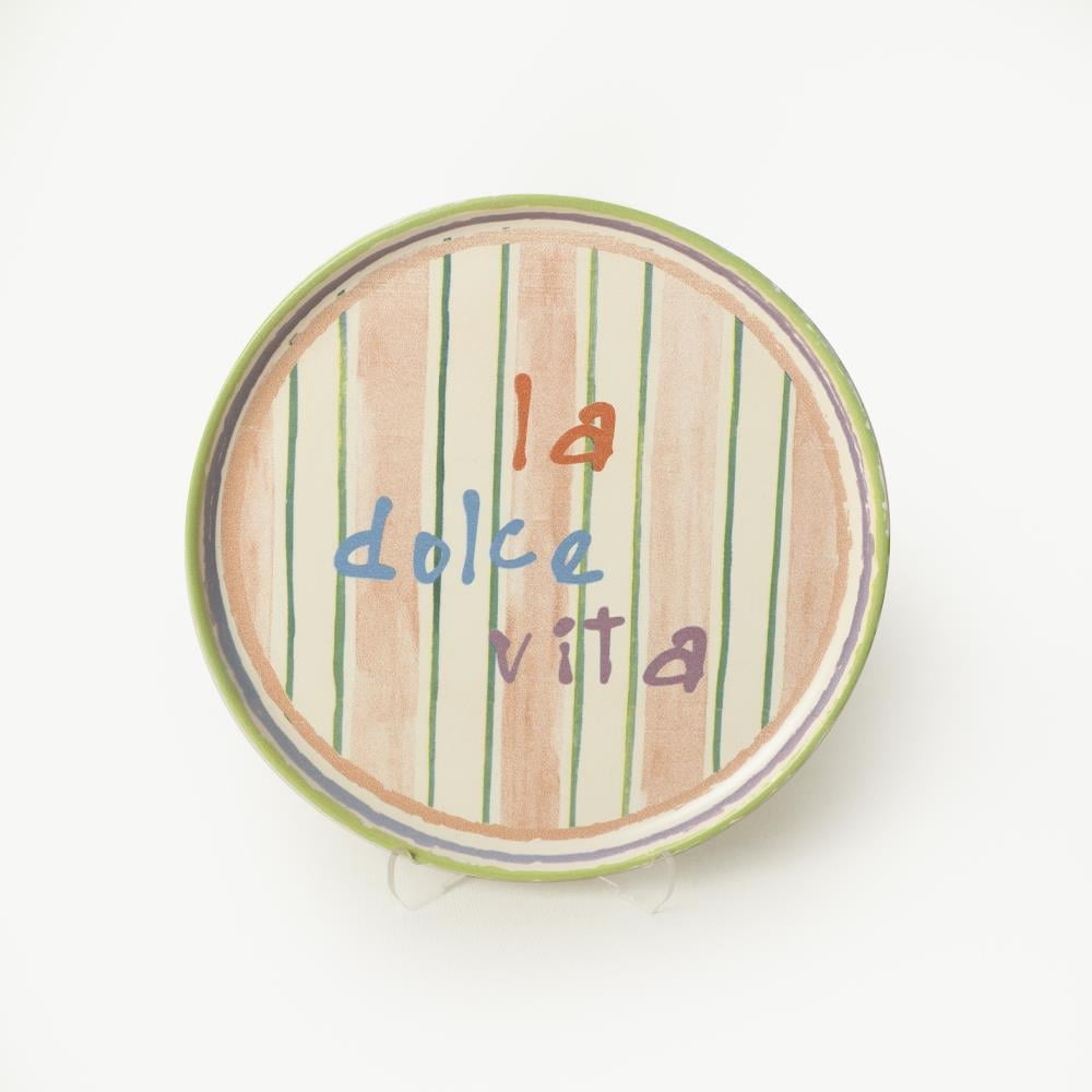 Mama Mia & La Dolce Vita Pasta Tabağı 22 Cm 4 Adet 22724-25