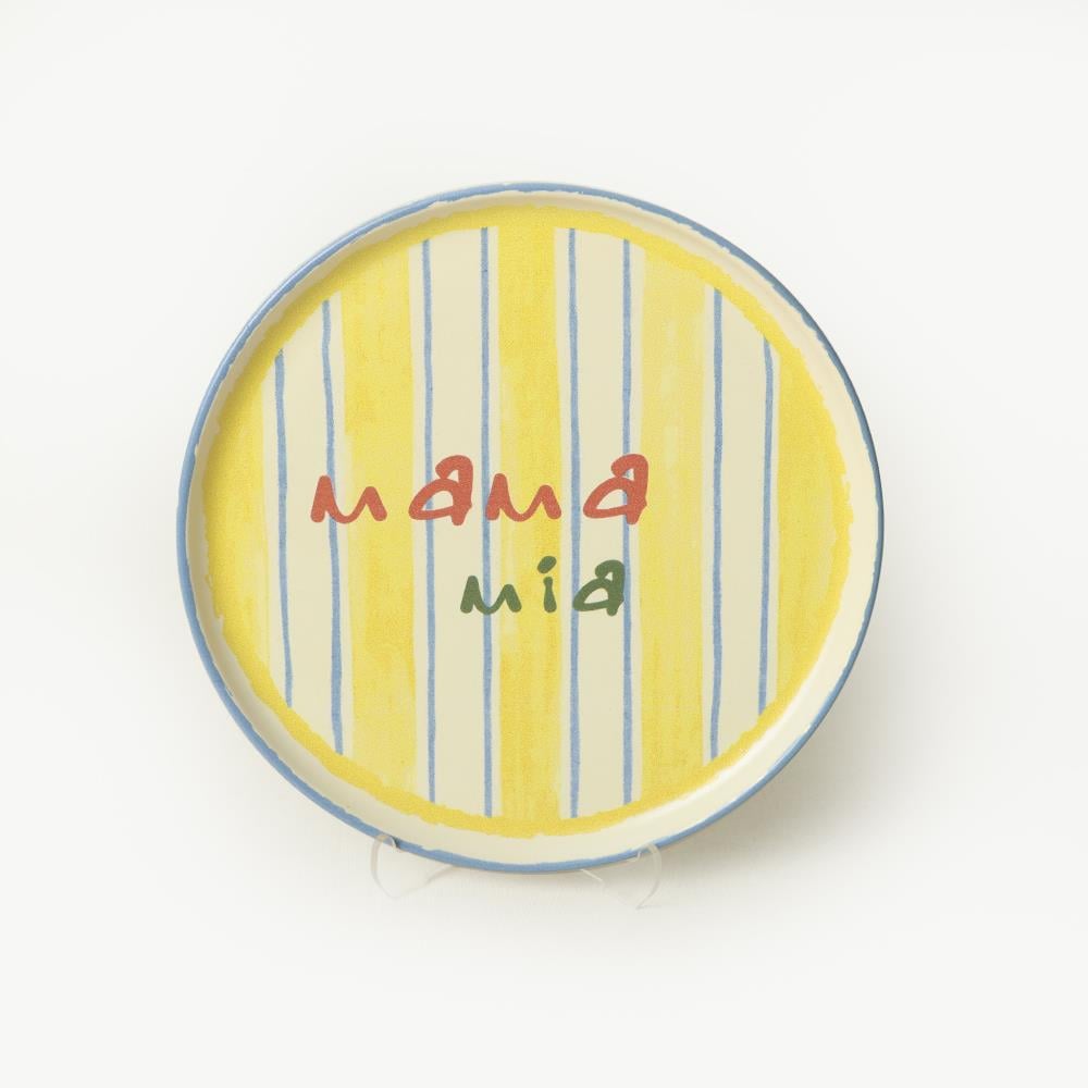Mama Mia & La Dolce Vita Pasta Tabağı 22 Cm 4 Adet 22724-25