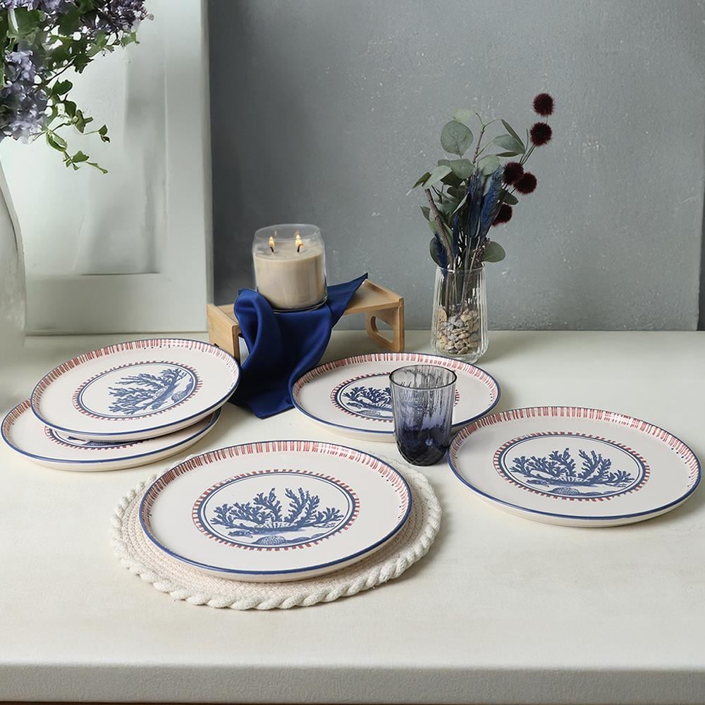 Marine Wonders Nordic Servis Tabağı 28 Cm 6 Adet 22741