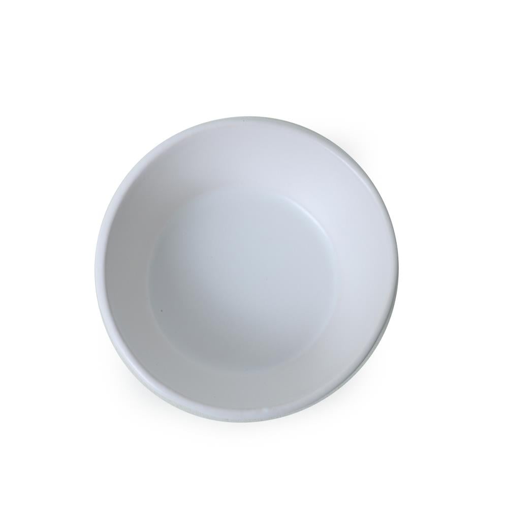 Mat Beyaz Kristal Çerezlik / Sosluk 12 Cm 6 Adet 022