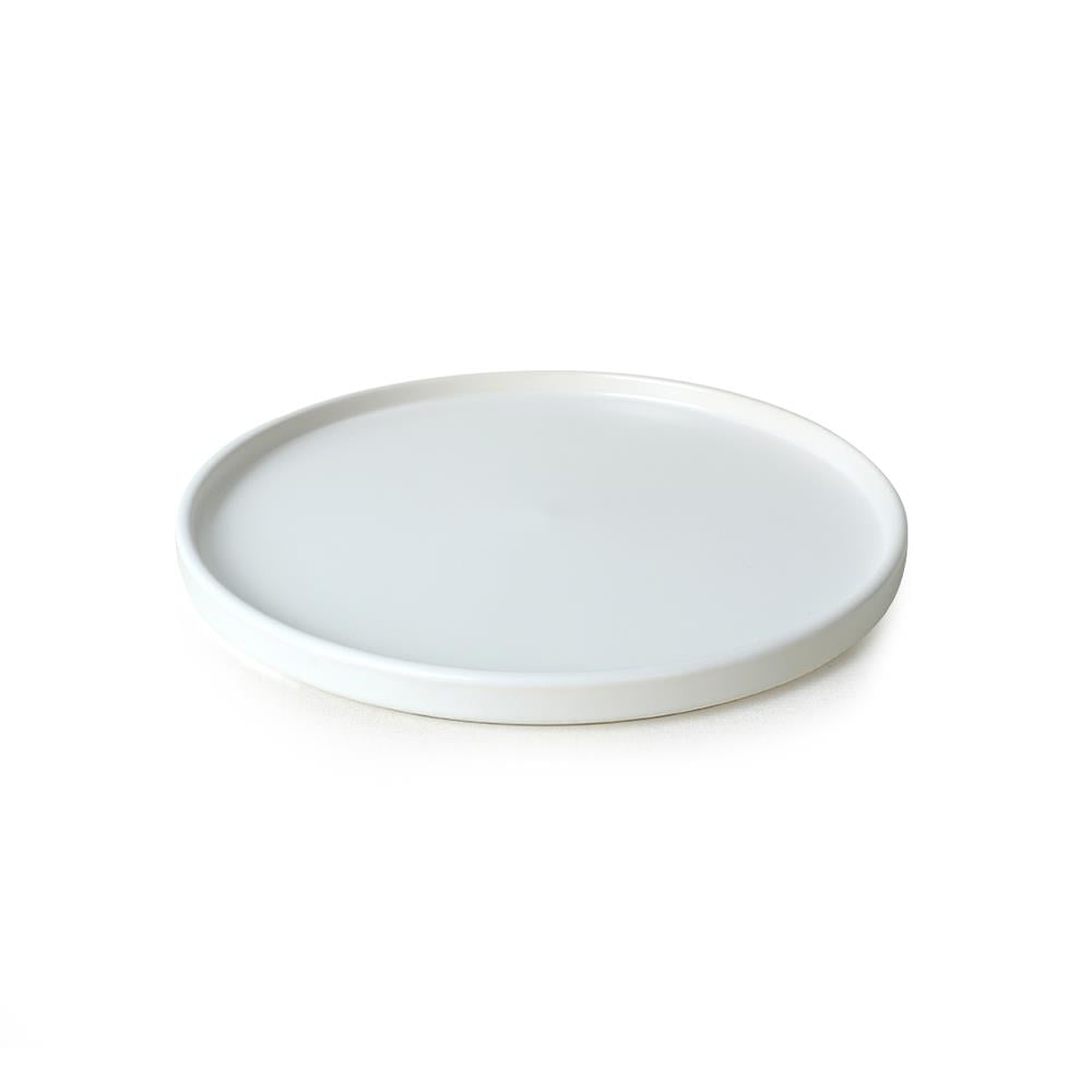 Mat Beyaz Stackable Servis Tabağı 27 Cm 6 Adet 022