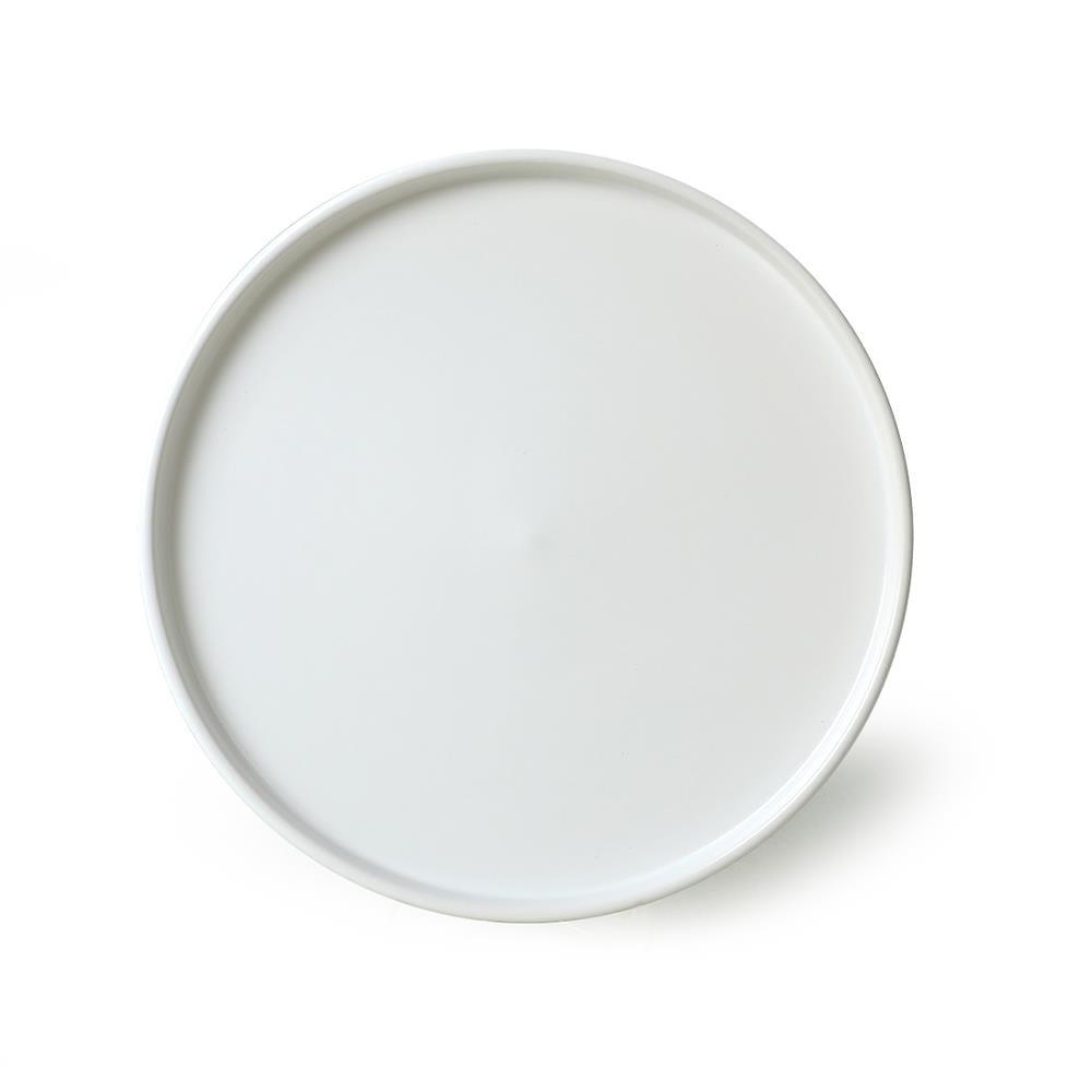 Mat Beyaz Stackable Servis Tabağı 27 Cm 6 Adet 022