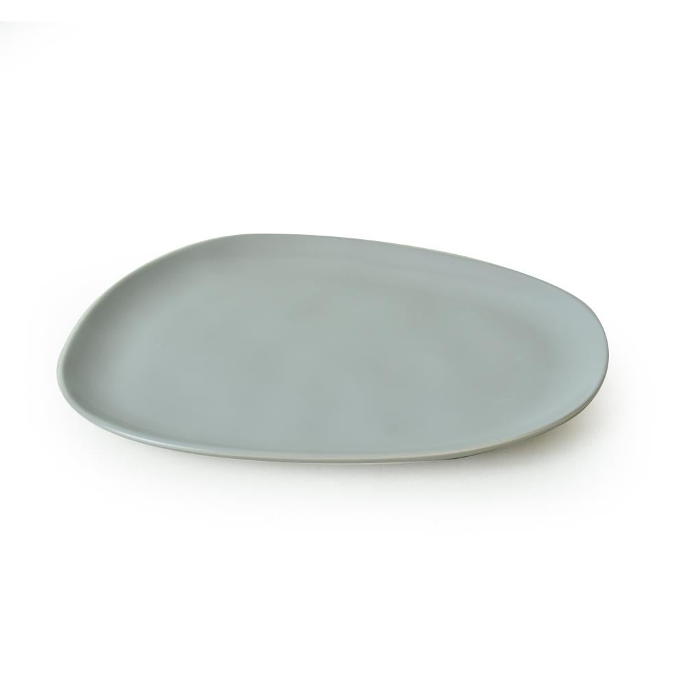 Mat Gri Tetra Servis Tabağı 30 Cm 6 Adet 995