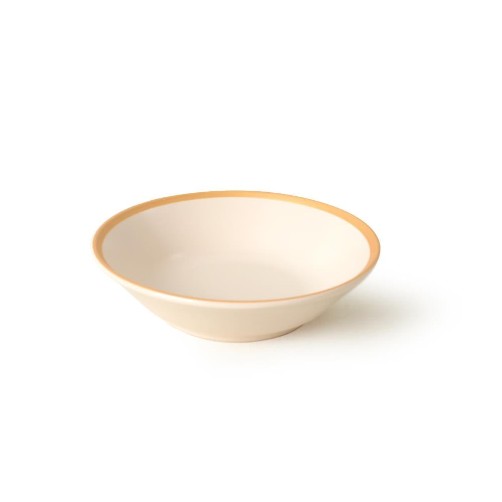 Mat Krem Gold File Hitit Yemek Tabağı 18 Cm 6 Adet - 950