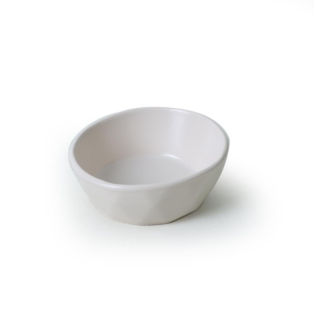 Mat Krem Kristal Çerezlik / Sosluk 12 Cm 6 Adet 950