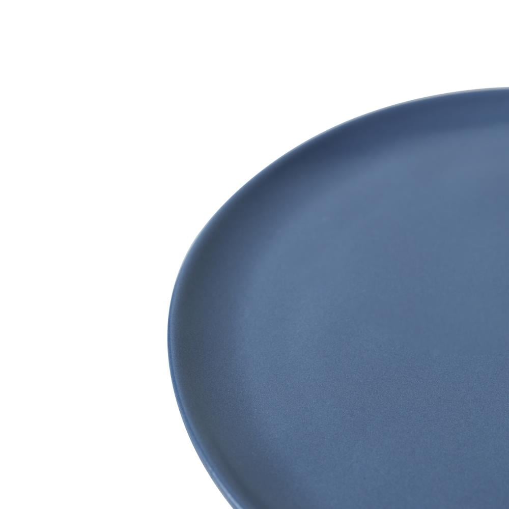 Mat Mavi Sardes Pasta Tabağı 22 Cm 6 Adet 399