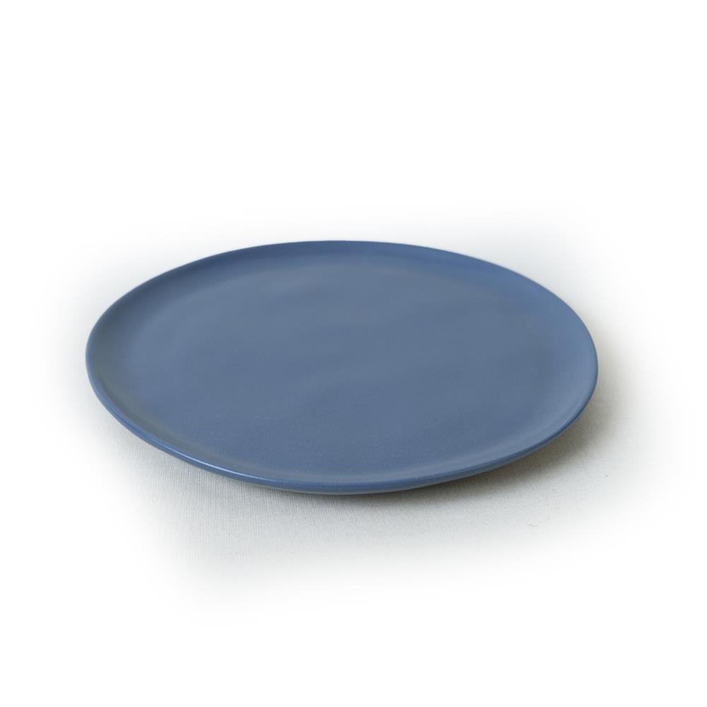 Mat Mavi Sardes Pasta Tabağı 22 Cm 6 Adet 399