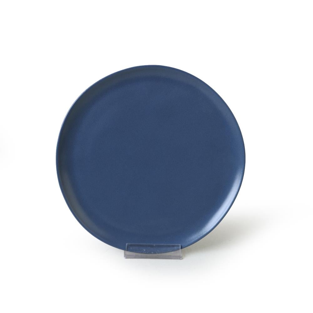 Mat Mavi Sardes Pasta Tabağı 22 Cm 6 Adet 399
