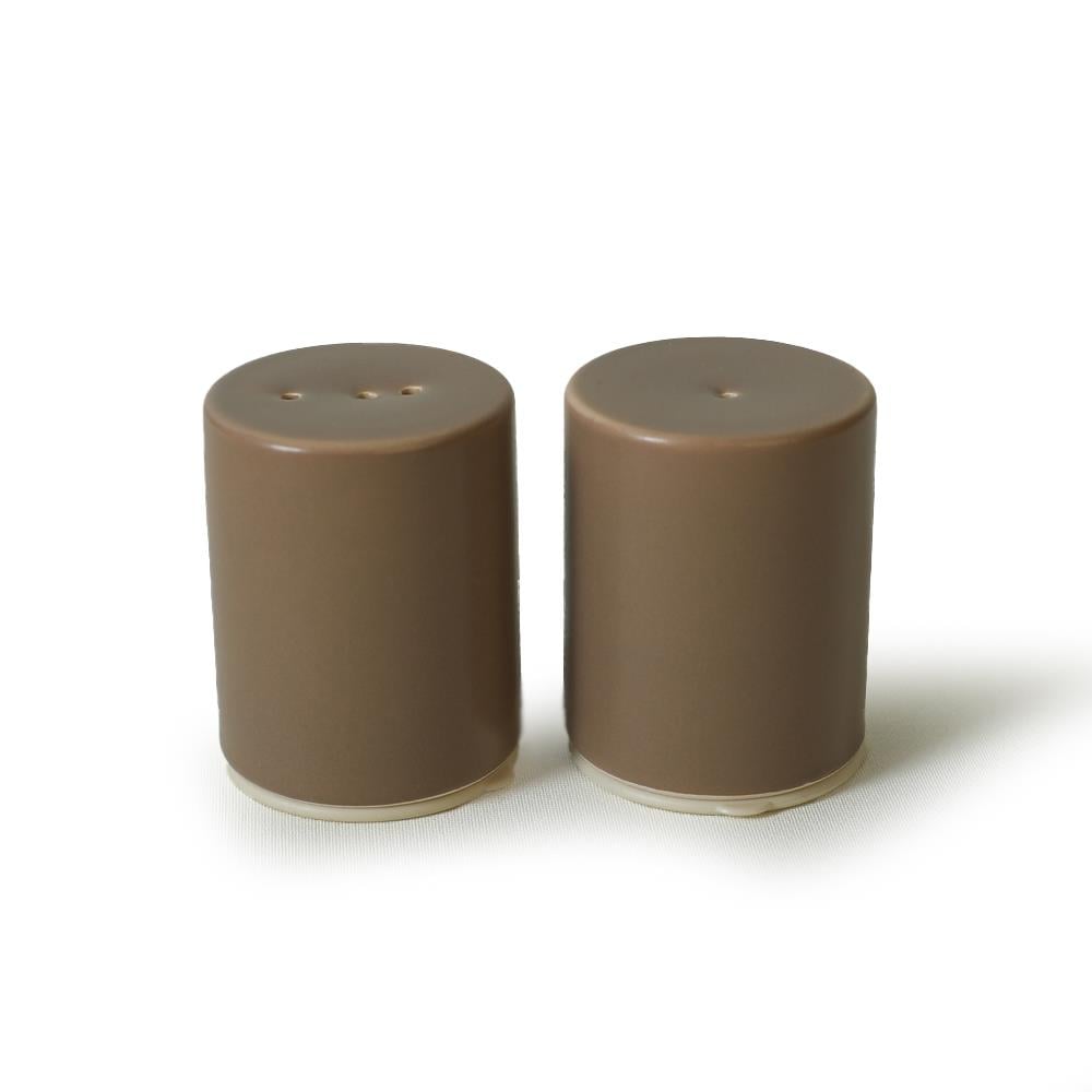 Mat Toprak Taupe Stackable Tuzluk / Biberlik 6 Cm