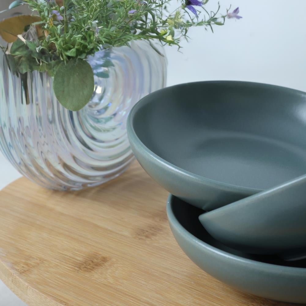 Mat Yeşil Halka Çerezlik/Sosluk 13 Cm 6 Adet 322