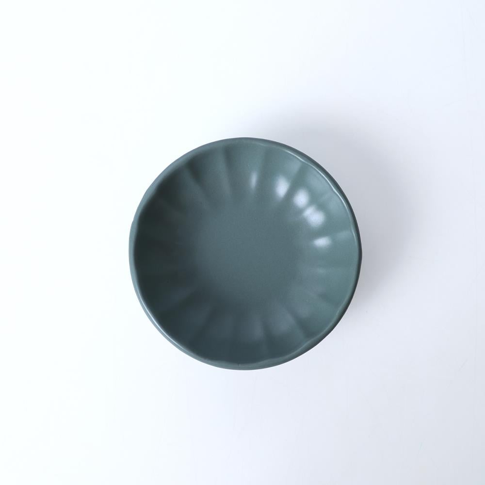 Mat Yeşil Sirius Çerezlik / Sosluk 12 Cm 6 Adet 322