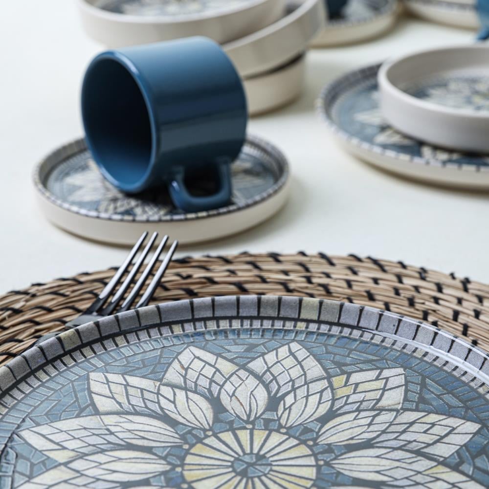 Mosaic Marvel Kahvaltı Takımı 24 Parça 6 Kişilik