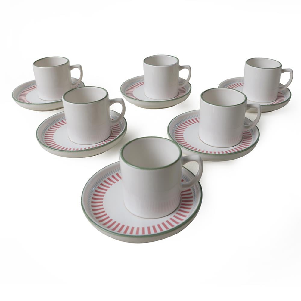 Rose Line Nordic Kahve Takımı 12 Parça 6 Kişilik 22910-12