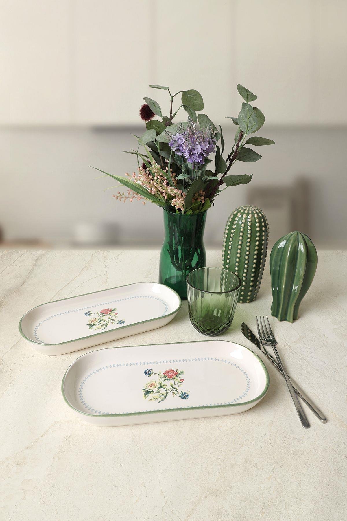 Rose Line Noyan Kayık Tabak 26 Cm 2 Adet 22913
