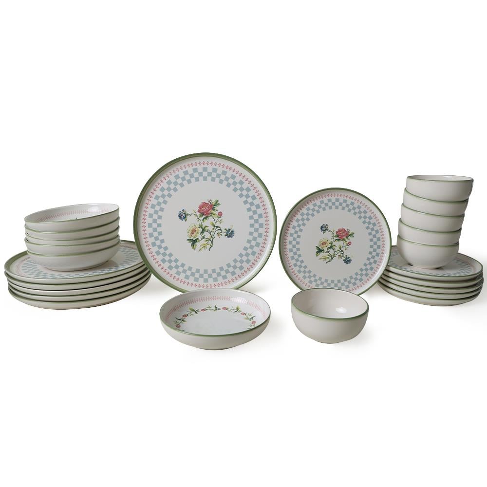 Rose Line Yemek Takımı 24 Parça 6 Kişilik 22909-10-11