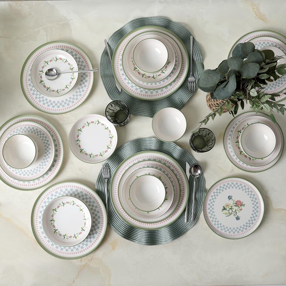 Rose Line Yemek Takımı 24 Parça 6 Kişilik 22909-10-11